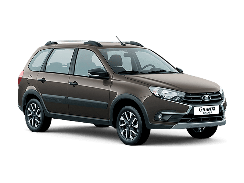 Купить Lada Granta Cross в Тюмени - Серебристо-темно-серый «Борнео» (633) - металлик