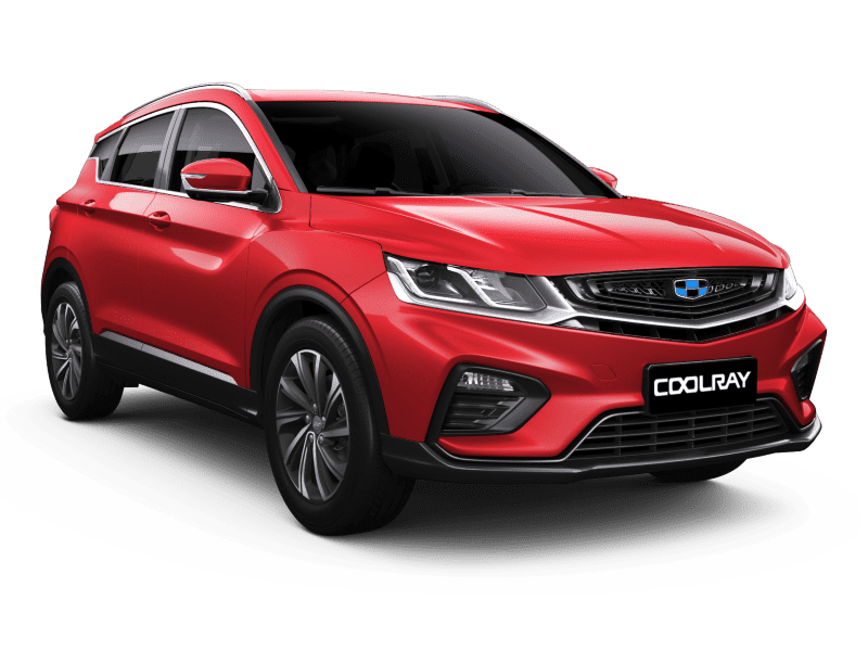 Купить Geely Coolray в Тюмени - Красный